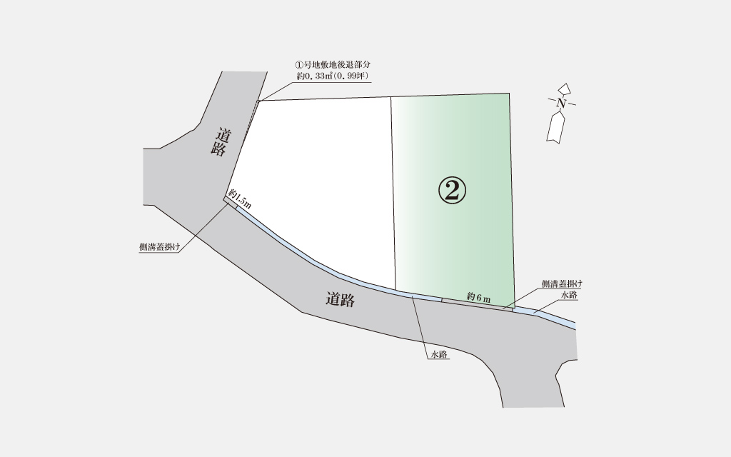 玉野市 田井2丁目区画割図